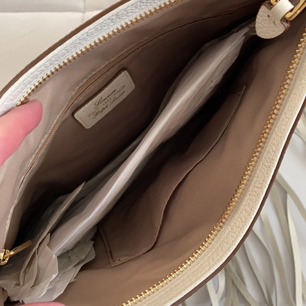 Ralph Lauren wheeler fringe crossbody bag
